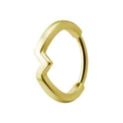 HINGED CONCH RING - V SHAPE