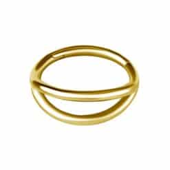 HINGED CONCH RING - DOUBLE
