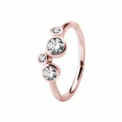 HINGED CONCH RING SET W. CUBIC ZIRCONIA