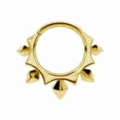 HINGED RING - PYRAMIDS & SPIKES