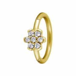 HINGED RING - CUBIC ZIRCONIA