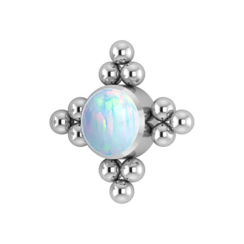 INTERNAL MICRO CLUSTER ATTACHMENT SET WITH LAB CREATED OPALS – Bild 2
