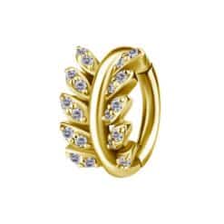 OVAL BELLY CLICKER SET W. PREMIUM ZIRCONIA