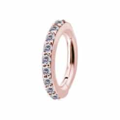 OVAL BELLY CLICKER SET W. PREMIUM ZIRCONIA