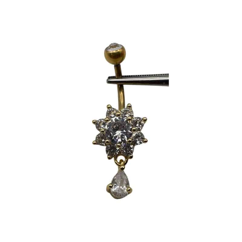 DOUBLE JEWELLED SET W. CUBIC ZIRCONIA – Bild 3