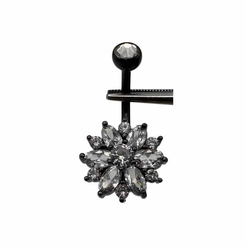 DOUBLE JEWELLED SET W. CUBIC ZIRCONIA – Bild 2
