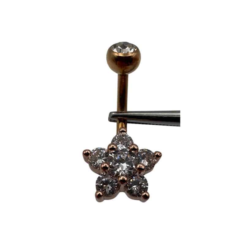 DOUBLE JEWELLED SET W. CUBIC ZIRCONIA – Bild 3