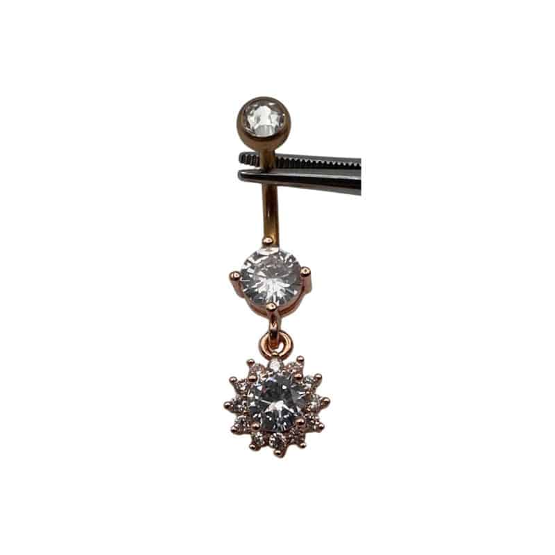 DOUBLE JEWELLED SET W. CUBIC ZIRCONIA – Bild 4