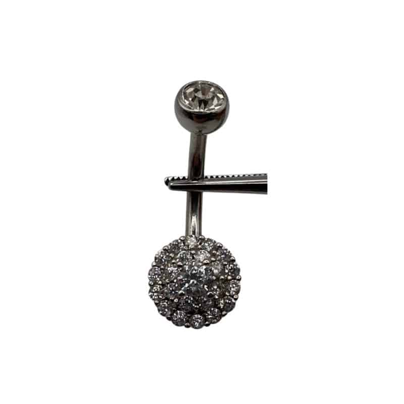 DOUBLE JEWELLED SET W. CUBIC ZIRCONIA – Bild 4