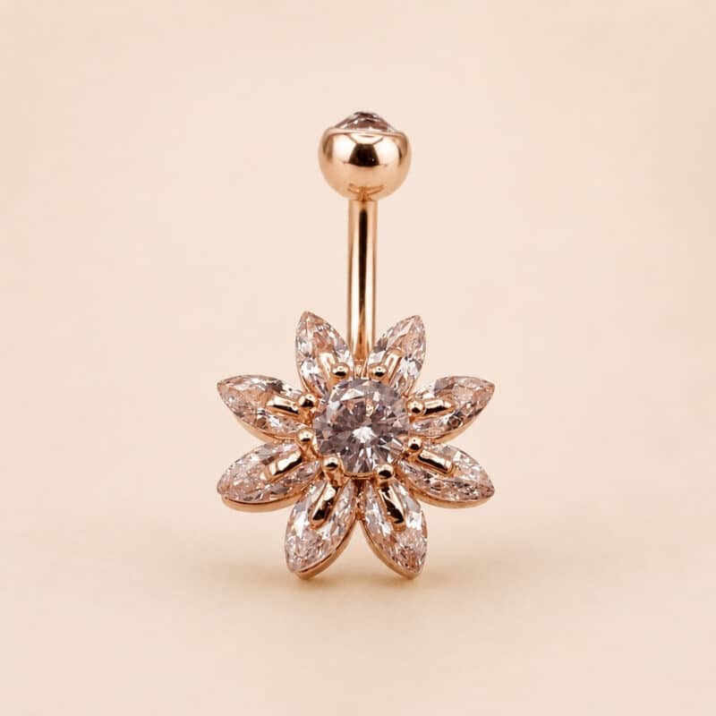 DOUBLE JEWELLED SET W. CUBIC ZIRCONIA