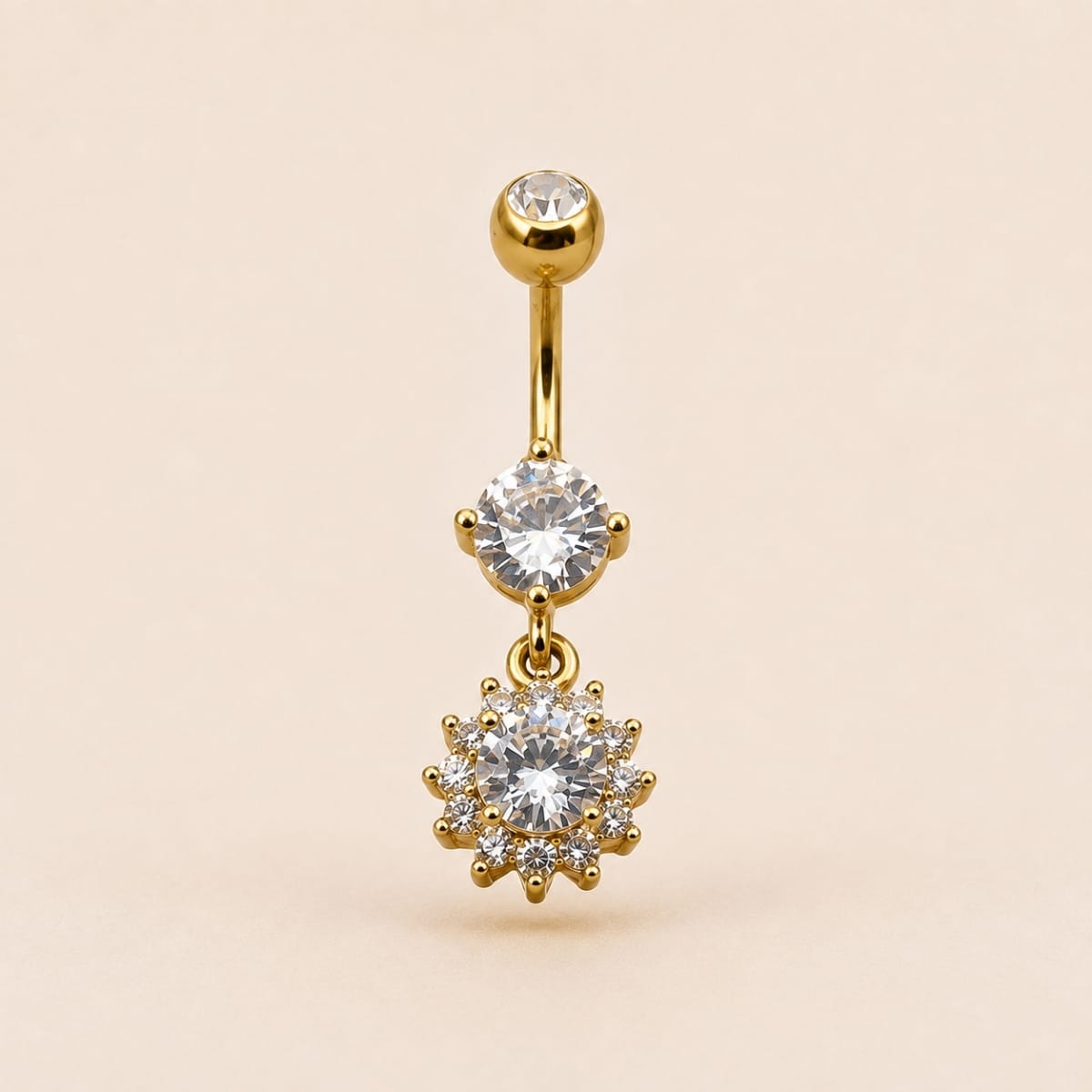 DOUBLE JEWELLED SET W. CUBIC ZIRCONIA – Bild 3