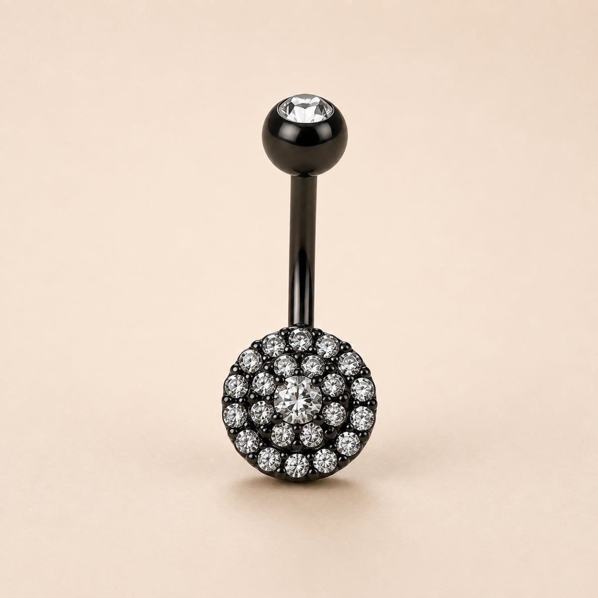 DOUBLE JEWELLED SET W. CUBIC ZIRCONIA