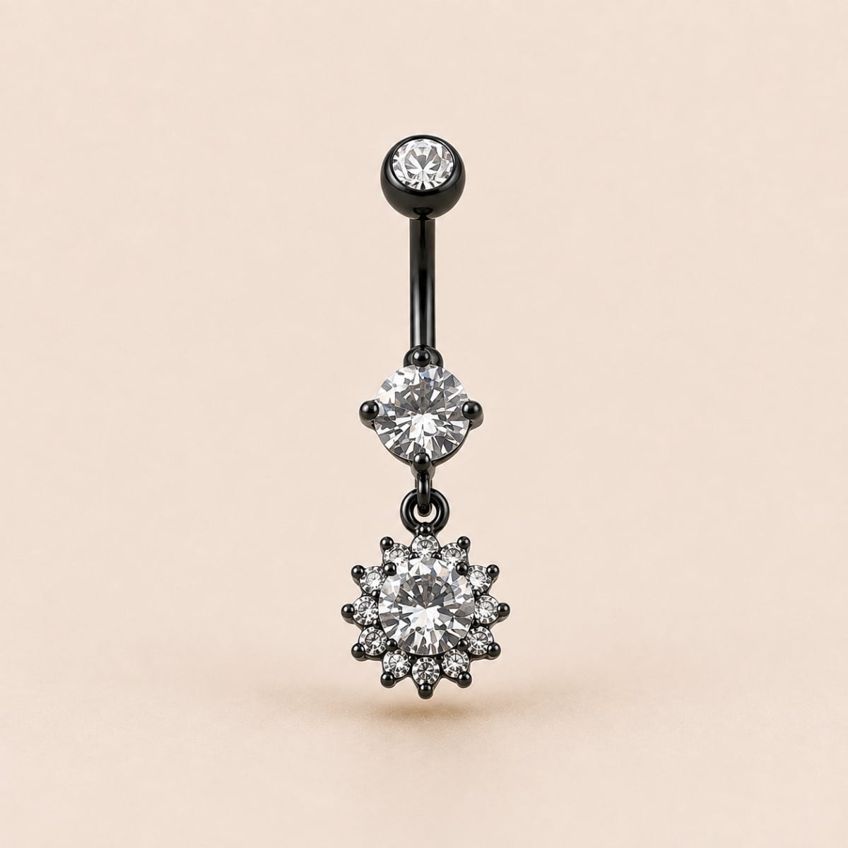 DOUBLE JEWELLED SET W. CUBIC ZIRCONIA – Bild 2
