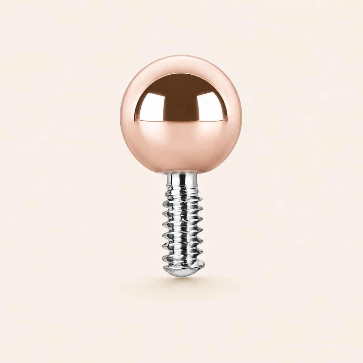 18K REAL GOLD BALL INTERNAL ATTACHMENT