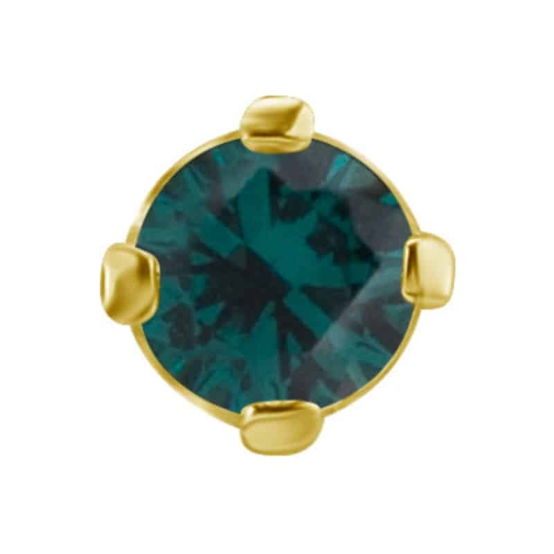 18K REAL GOLD INTERNAL ATTACHMENT SET WITH LAB CREATED DIAMONDS – Bild 4