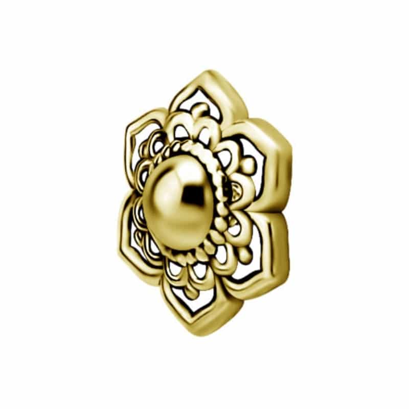 18K REAL GOLD FLOWER INTERNAL ATTACHMENT – Bild 2
