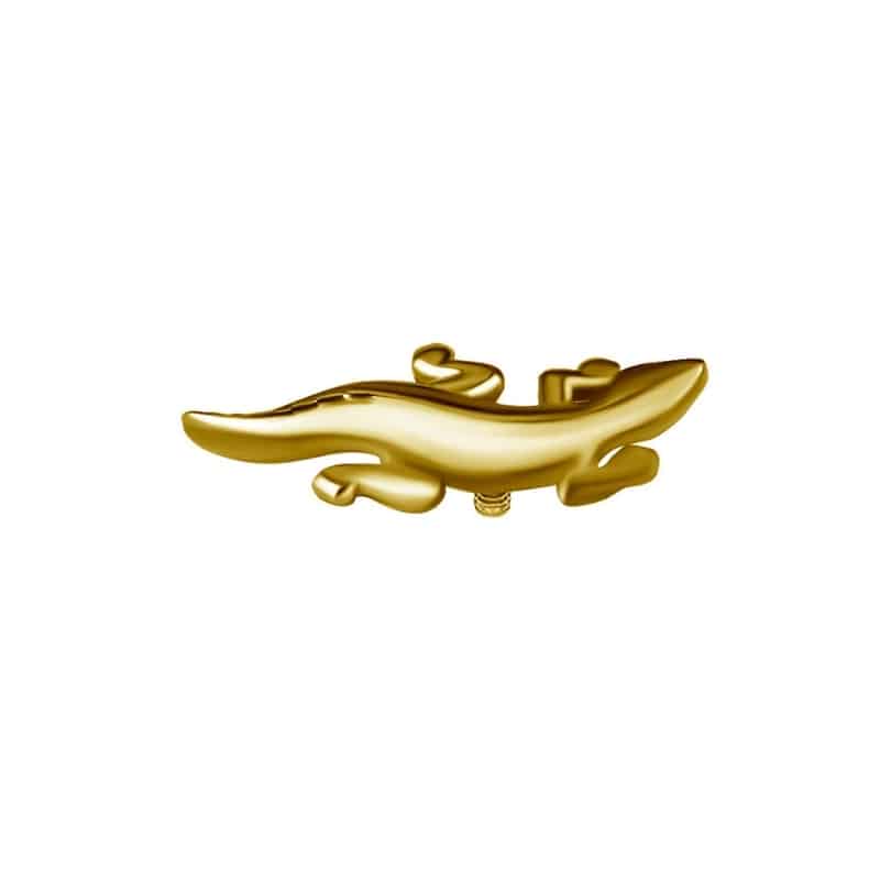 18K REAL GOLD CROCODILE INTERNAL ATTACHMENT – Bild 2