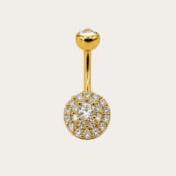DOUBLE JEWELLED SET W. CUBIC ZIRCONIA